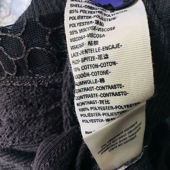 FREE PEOPLE Lola Long Sleeve Top in Washed Black Size XS - Picture 3 of 7